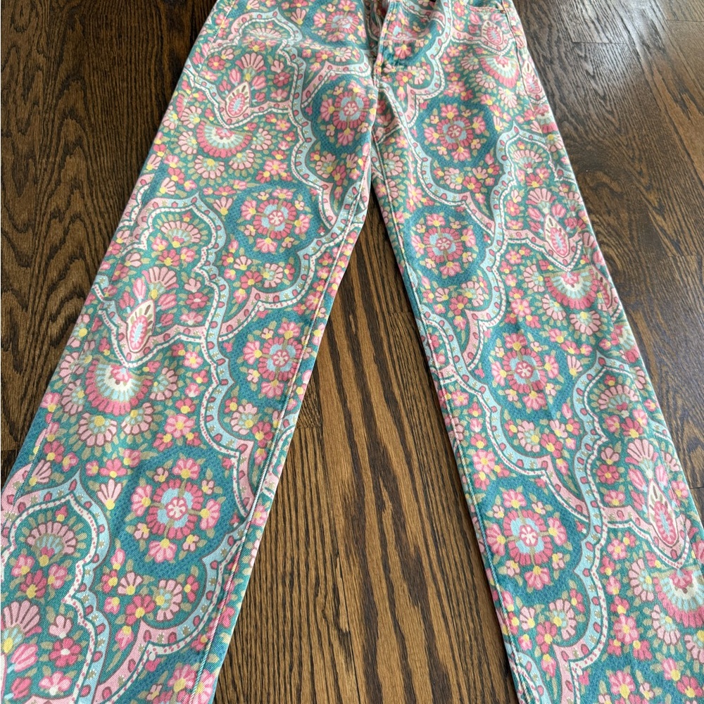 Floral Patterned Pants